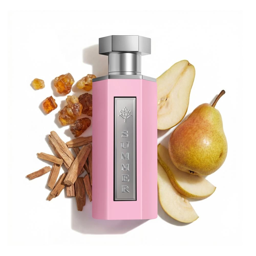 Reef Summer Pink Perfume
Pear, Amber, Sandalwood/100 ml