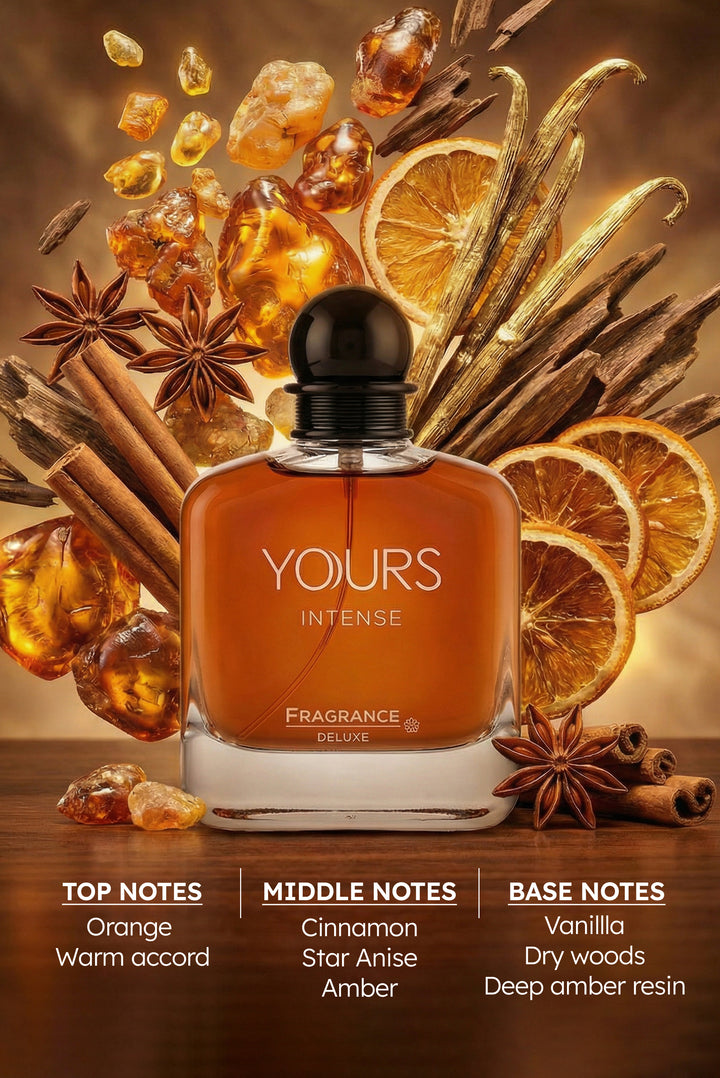 Fragrance Deluxe Yours Intense (100 ml) inspired by stronger with you intensely