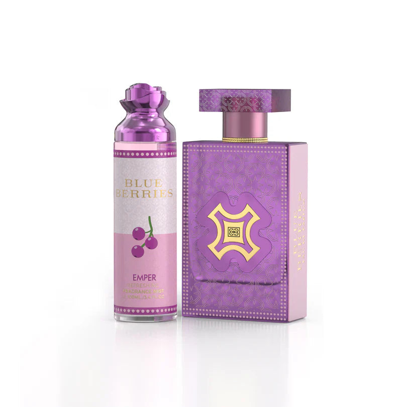 EMPER Blue Berries 100ml EDP + free body mist 100ml