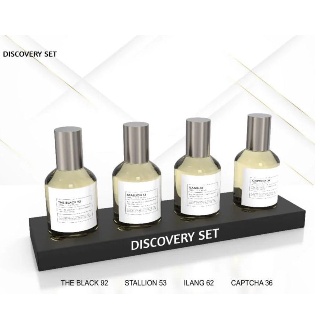 Emper Discovery Set: Stallion 53, Captcha 36, Ilang 62 & The Black 92 (Unisex) 4x 30ML GIFT SET