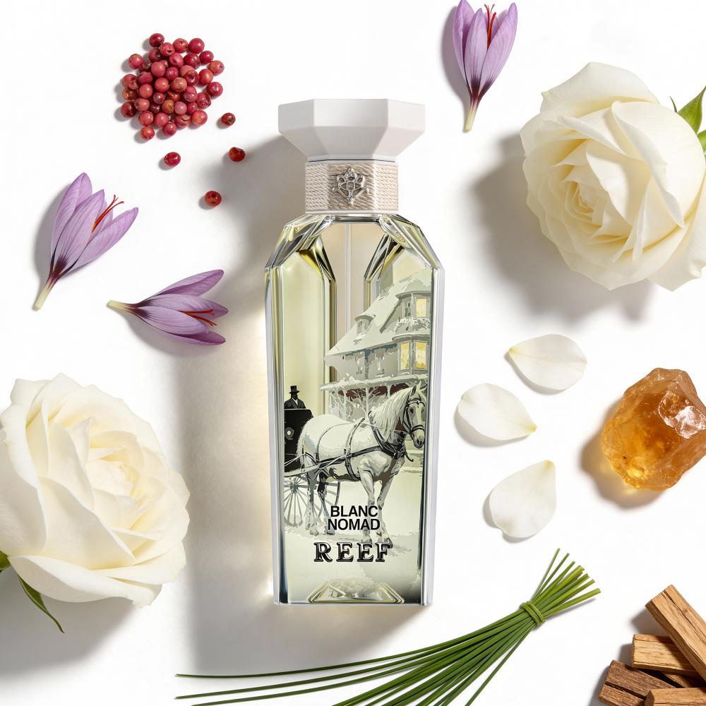 Reef Blanc Nomad Perfume
Amber Rose Cedarwood 150 ml
